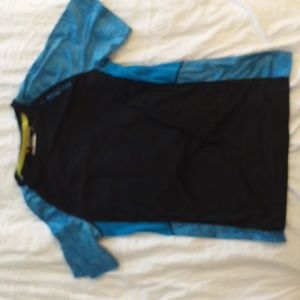 Diadora | T-Shirt Black And Blue